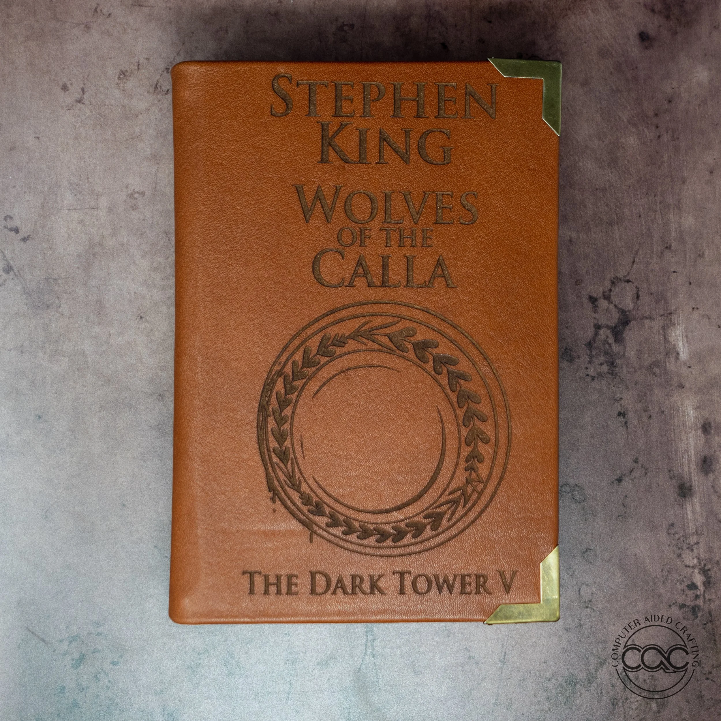The Dark Tower, complete 8 book set, by Stephen King, leather re